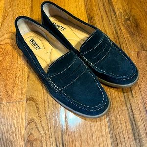 Suede Penny Loafers